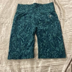Gymshark Teal Adapt Butterfly Shorts